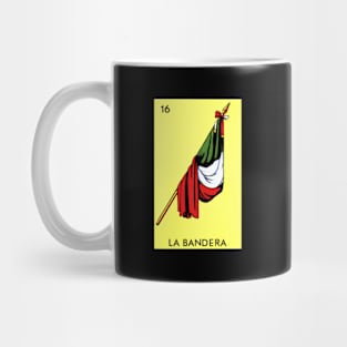 La Bandera Card Mexican Lottery Card Mug